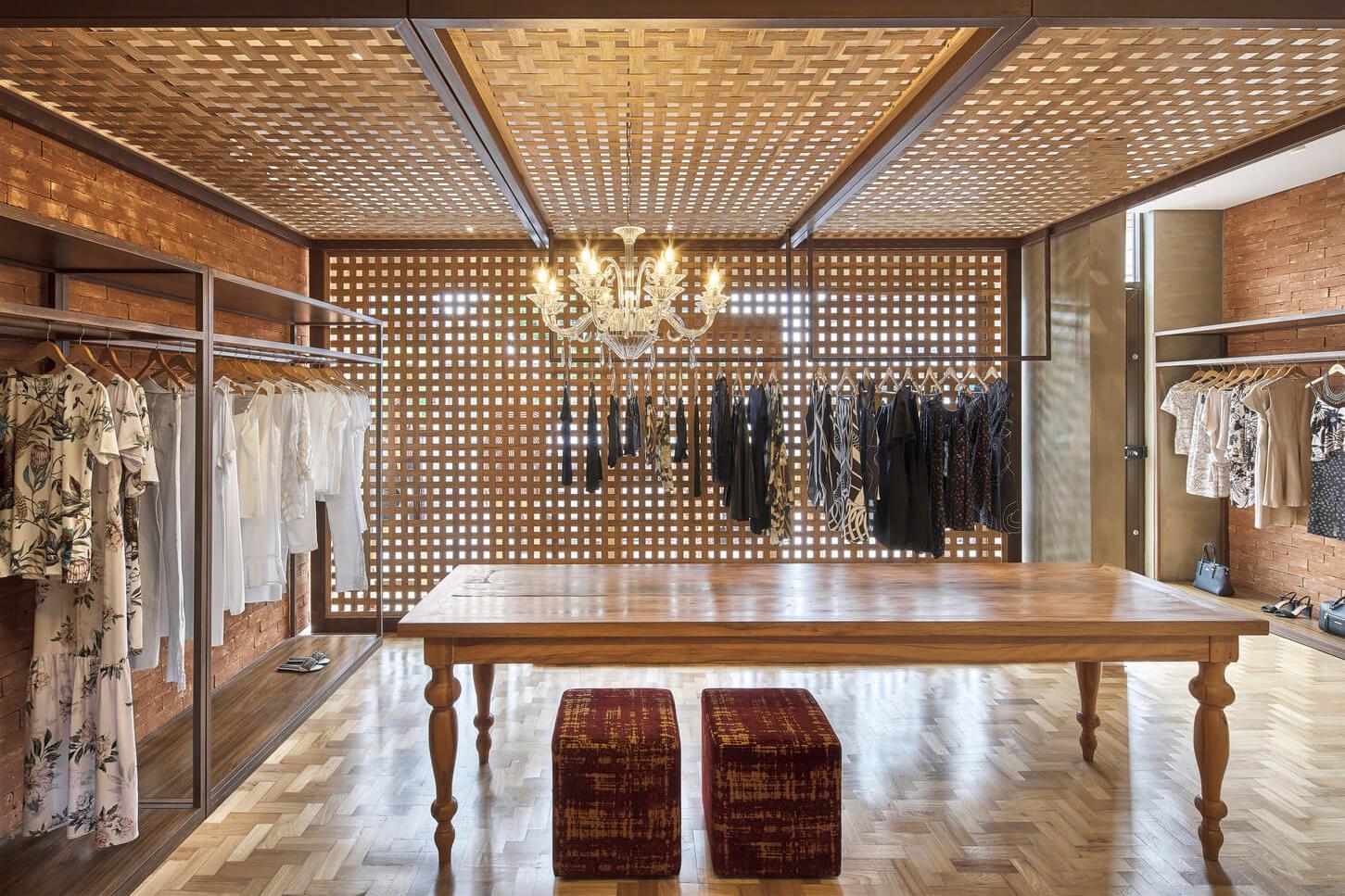 巴西Mila品牌时装店，将家的氛围带入商业环境中