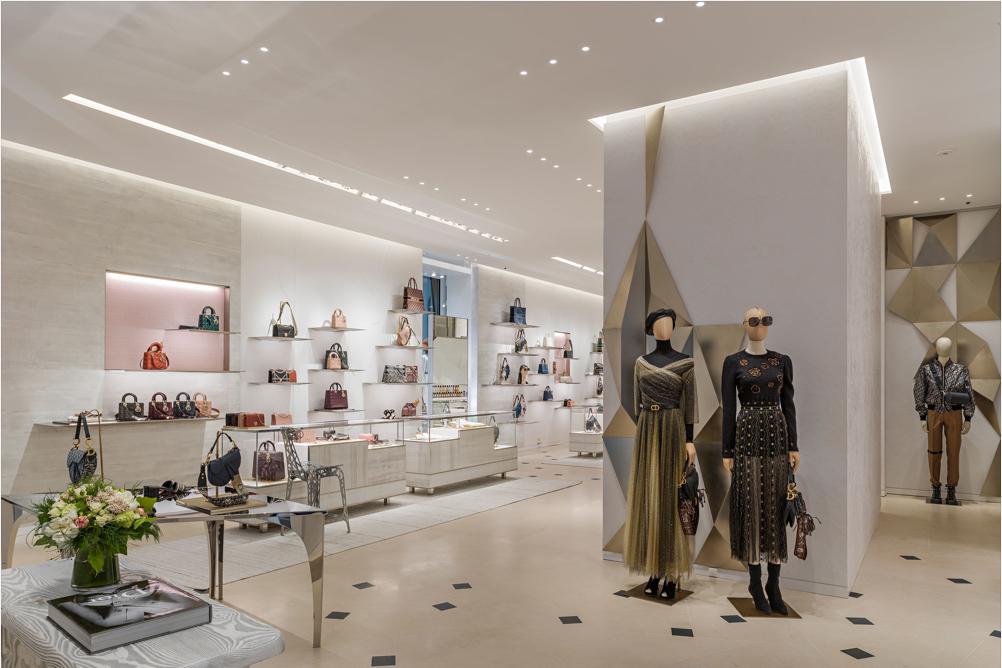 慕尼黑迪奥dior精品店，豪华而温馨