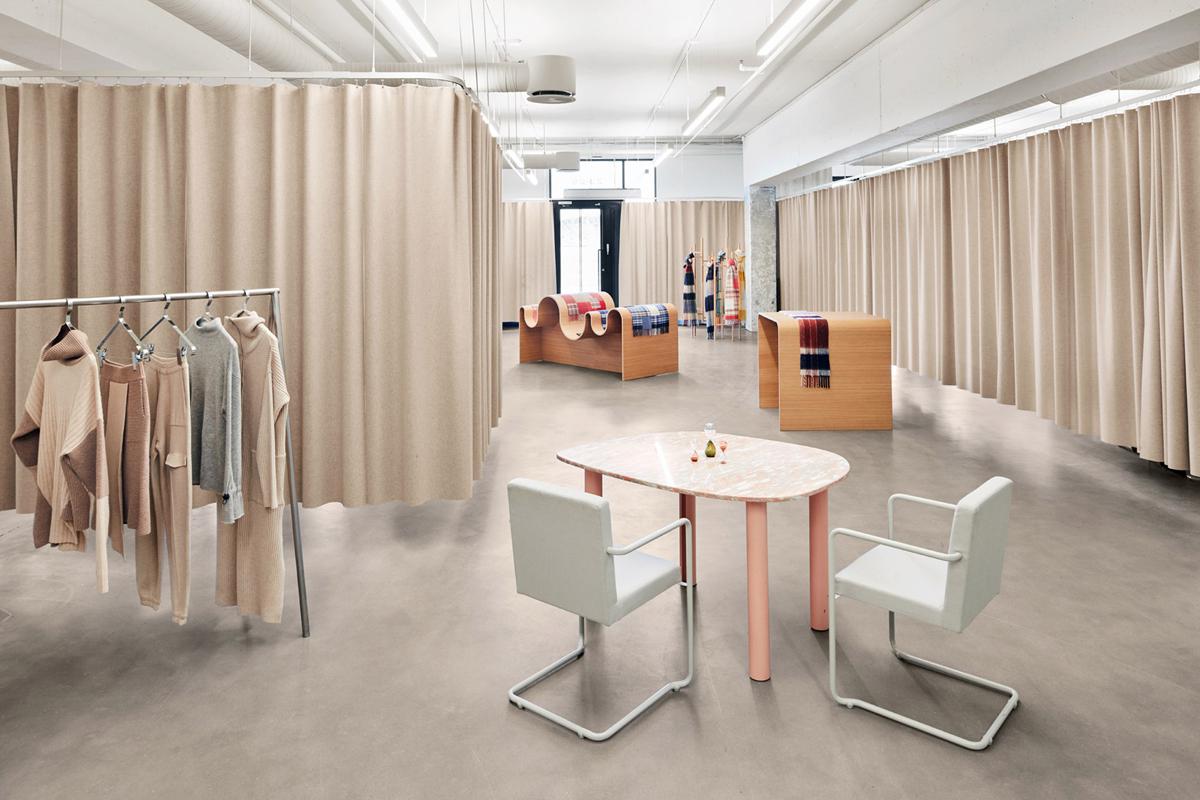 挪威Holzweiler线上实体品牌店，温暖又柔和的工业感