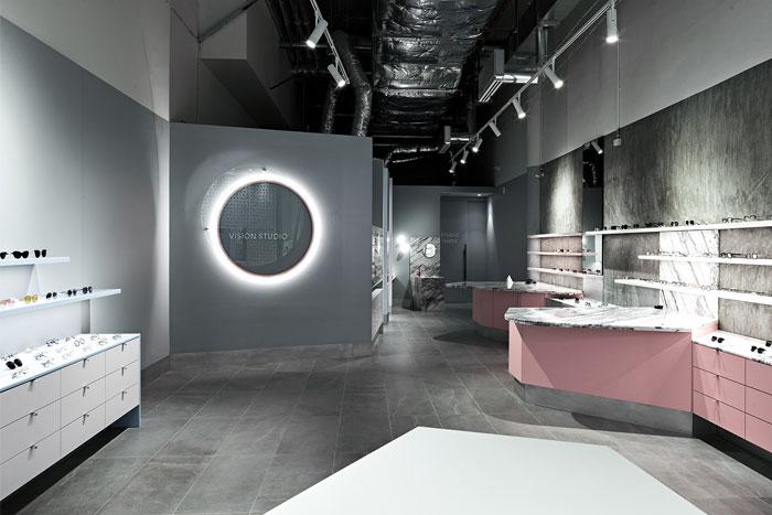 墨尔本VISION STUDIO眼镜店，颇具特色的空间设计