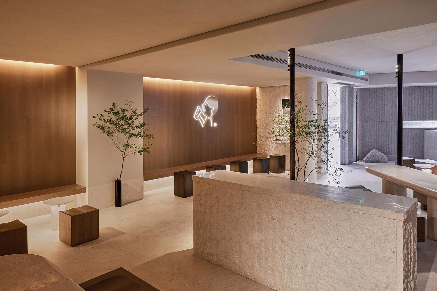 喜茶厦门磐基名品中心店，营造山水意境之美