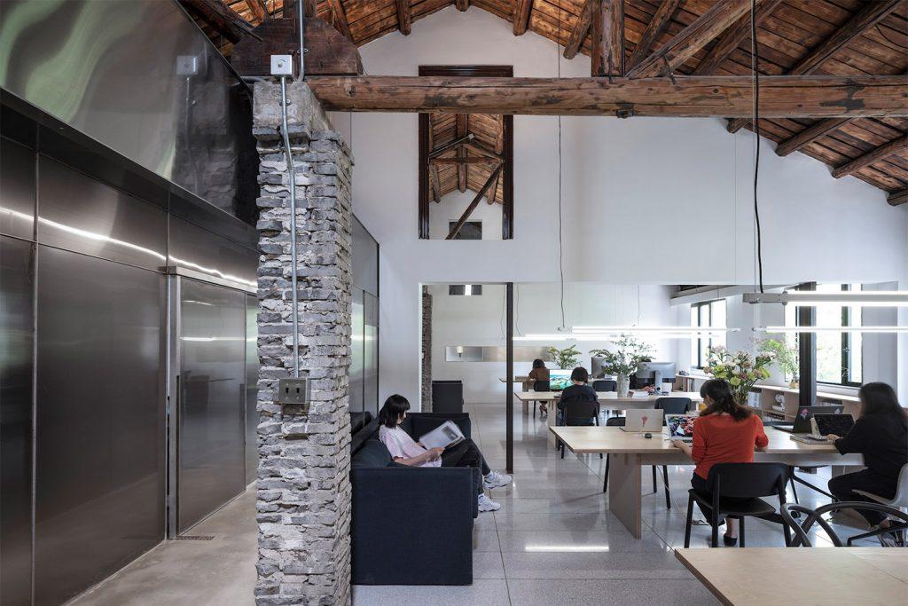 “幸福公园”联合办公室，以设计为主题的共享办公空间